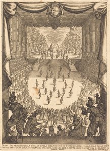 Első Intermezzo, 1617. alkotó: Jacques Callot