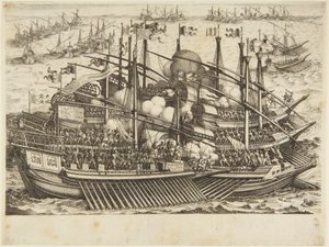 Első tengeri csata alkotó: Jacques Callot