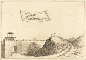A Via Dolorosa négy része alkotó: Jacques Callot