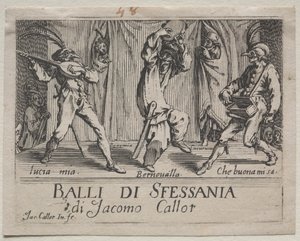 Homlokzat alkotó: Jacques Callot