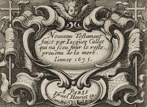 Előlap, 1635 körül alkotó: Jacques Callot