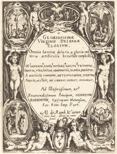 A "Gloriosissimae" előlapja alkotó: Jacques Callot