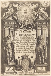 A Szent Apokatasztáz homlokzata. alkotó: Jacques Callot