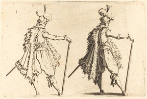Gentleman Cane-val alkotó: Jacques Callot