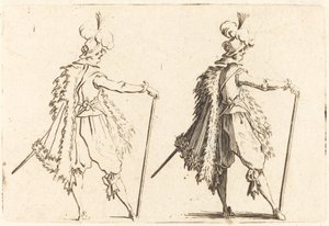 Gentleman Cane-val alkotó: Jacques Callot