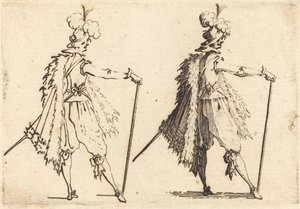 Gentleman Cane-val alkotó: Jacques Callot