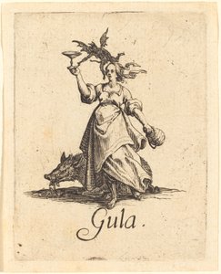 Falánkság, valószínűleg 1621 után. alkotó: Jacques Callot
