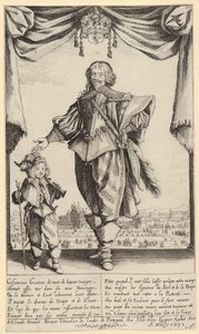 Vizitáció, a „Passió misztériuma” sorozat 8. lapja alkotó: Jacques Callot