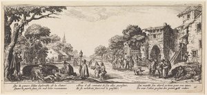 Egy haldokló ápolása alkotó: Jacques Callot