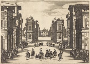 Il Solimano, IV. felvonás alkotó: Jacques Callot