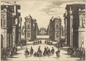 Il Solimano, IV. felvonás alkotó: Jacques Callot