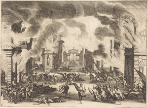 Il Solimano, V. felvonás alkotó: Jacques Callot