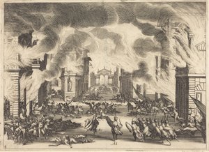 Il Solimano, V. felvonás alkotó: Jacques Callot