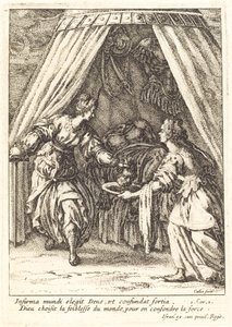 Judit a Holofernész fejével alkotó: Jacques Callot