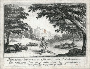 A tékozló fiú élete ... (metszet) alkotó: Jacques Callot
