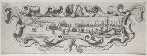 A csapatok partraszállása alkotó: Jacques Callot