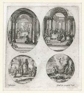 A passió csodái ... (metszet) alkotó: Jacques Callot