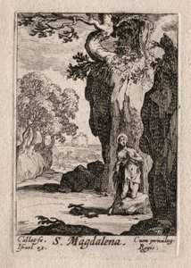 Bűnbánók: St. Bűnbánó Madeleine alkotó: Jacques Callot