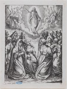 Róma látképei, Mennybemenetel alkotó: Jacques Callot