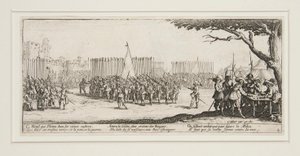 A háború nagy nyomorúságai: 2. sz. – L alkotó: Jacques Callot