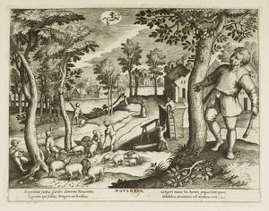 Hónapok. 11, november alkotó: Jacques Callot