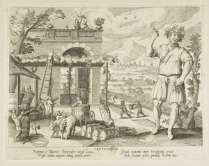 Hónapok. 9., szeptember alkotó: Jacques Callot