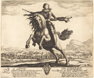 Lotharingiai Lajos, Phalsbourg hercege alkotó: Jacques Callot