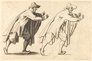 Férfi hirtelen mozog alkotó: Jacques Callot