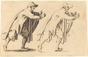 Férfi hirtelen mozog alkotó: Jacques Callot