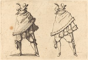 Köpenyébe burkolt ember alkotó: Jacques Callot