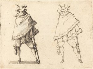 Köpenyébe burkolt ember alkotó: Jacques Callot