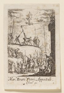 Szent Péter apostol vértanúsága (Boldog Péter apostol vértanúsága) alkotó: Jacques Callot