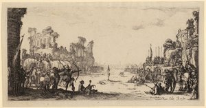 Szent Sebestyén vértanúsága alkotó: Jacques Callot
