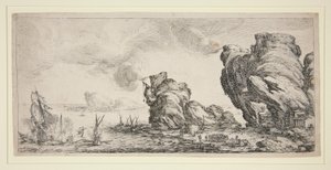 Tengerészeti csata alkotó: Jacques Callot