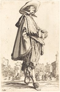 Nemes ember ölbe tett kézzel alkotó: Jacques Callot