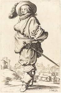 Nemes Férfi Szőrme Plastron alkotó: Jacques Callot