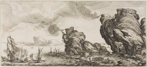 Pantalone, a Három olasz komikusból alkotó: Jacques Callot