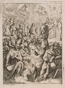 Paradicsom, a „Római képek” sorozatból alkotó: Jacques Callot