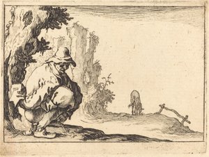 Paraszt ürítés alkotó: Jacques Callot