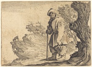 Zsákos paraszt alkotó: Jacques Callot