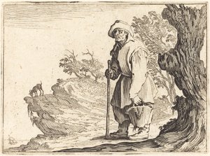 Zsákos paraszt alkotó: Jacques Callot