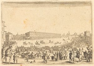 Piazza a Porta al Prato-n alkotó: Jacques Callot