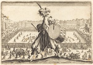 Piazza Santa Croce, Firenze alkotó: Jacques Callot