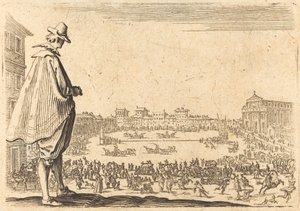 Piazza Santa Maria Novella, Firenze alkotó: Jacques Callot