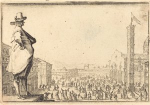 Piazza del Duomo, Firenze alkotó: Jacques Callot