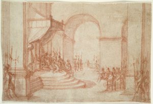 Pilátus kezet mos alkotó: Jacques Callot