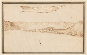 Mazachebir planometrikus nézete alkotó: Jacques Callot