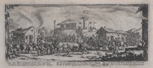 Egy falu kifosztása (Pillage et incendie d