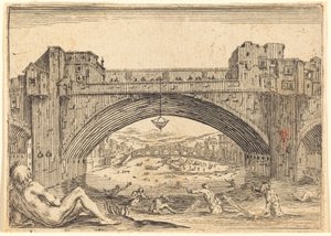 Ponte Vecchio, Firenze alkotó: Jacques Callot