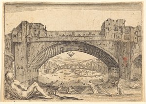 Ponte Vecchio, Firenze alkotó: Jacques Callot